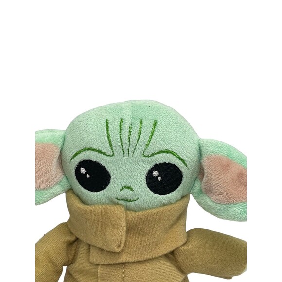 Star Wars Baby Yoda Mandalorian Grogu Stuffed Animal Plush Toy by Galerie 7" - Picture 7 of 13